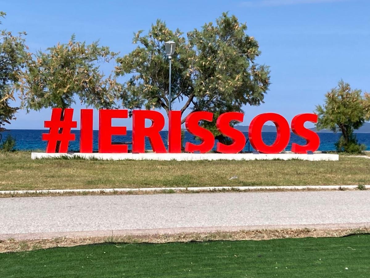 Kristel Villa Ierissos Bagian luar foto